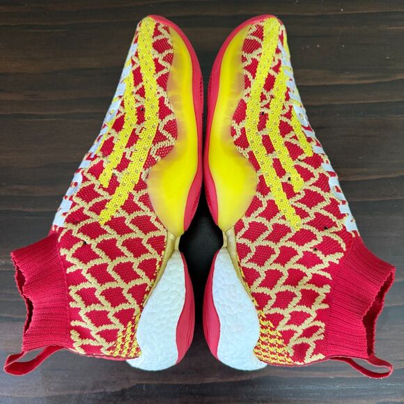 Adidas Pharrell x Crazy BYW CNY Sneakers AMBITION Red Yellow Men\'s 13 main image 10